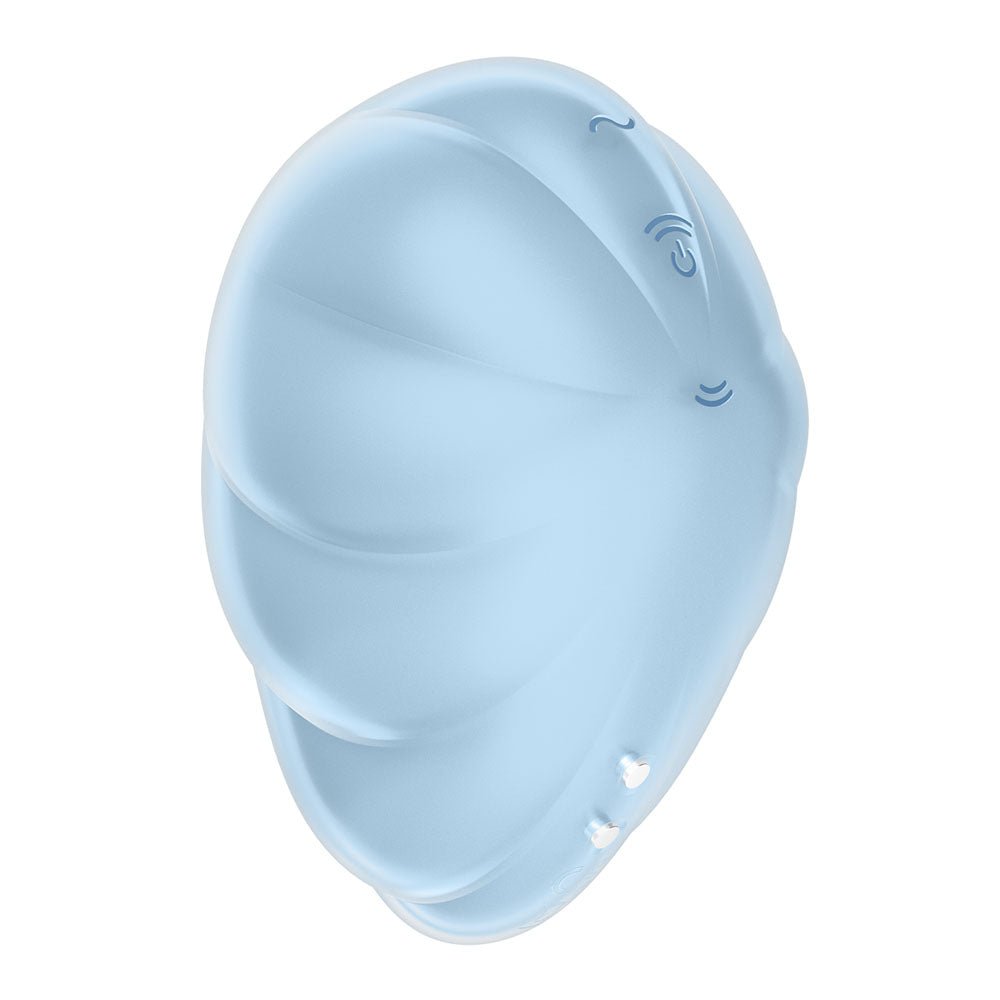 Satisfyer Cloud Dancer Blue USB Rechargeable Vibrating Air Pulse Stimulator
